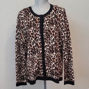 NYDJ Animal Print Sweater NWT